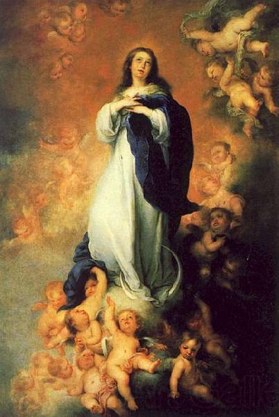 Bartolome Esteban Murillo The Immaculate Conception of the Escorial Germany oil painting art